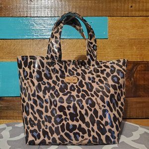 Consuela blue jag mini bag